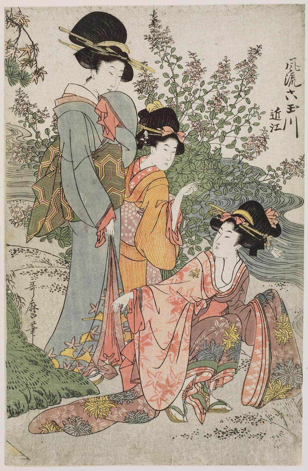 КИТАГАВА УТАМАРО KITAGAWA UTAMARO