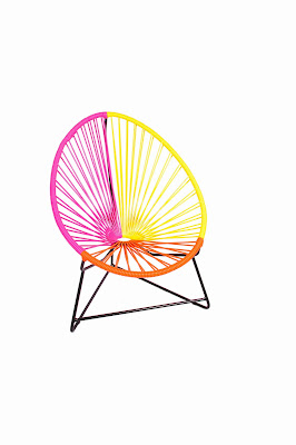 fauteuil acapulco pour enfant multicolor