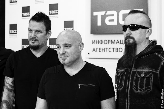 Пресс-конференция Disturbed