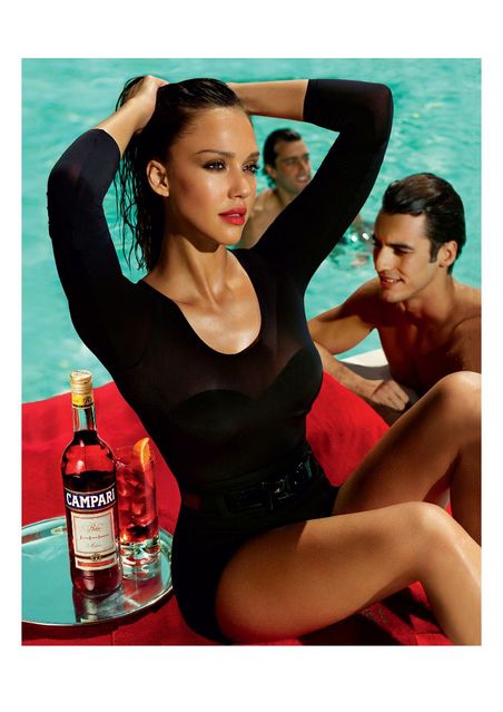 Jessica Alba for Campari