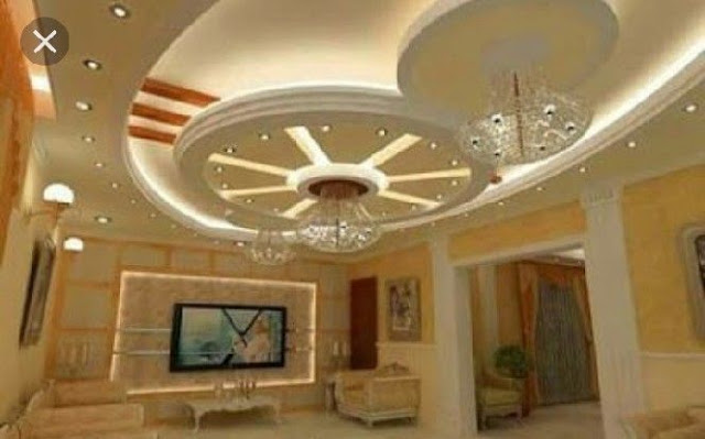Moderne best Simple pop wall niche ceiling interior ceiling designs and patterns for drawing room for-living room and hall latest tv stand gypsum board wooden.
