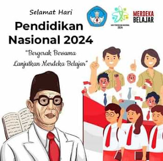 poster selamat hardiknas 2024 yang terbaru