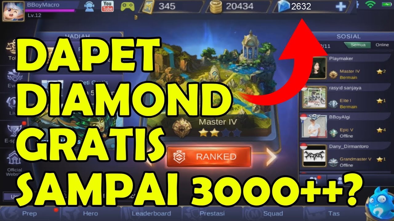 Getdiamond.Online Mobile Legends Mod Apk Unlimited Money And Diamond Updated