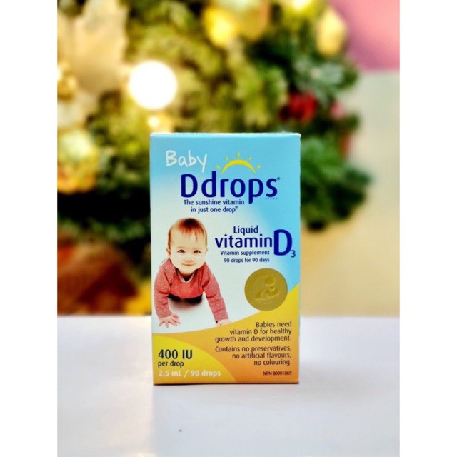 Baby Ddrops VitaminD3 400 IU
