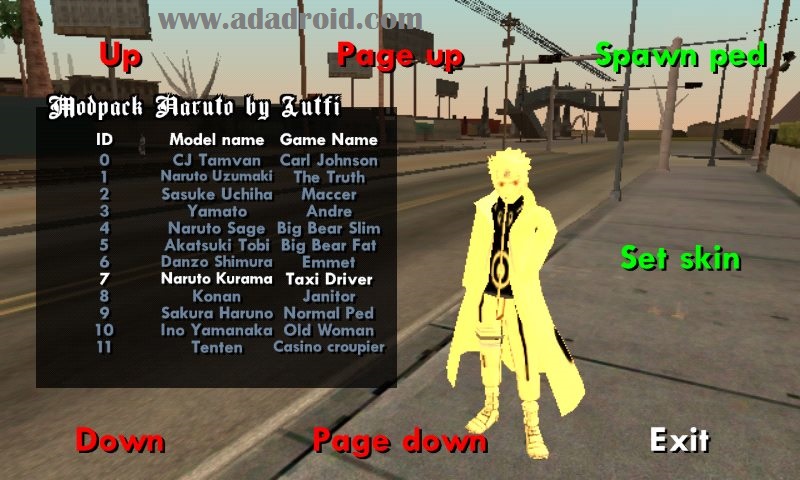 GTA SA Lite Mod Naruto All GPU by Lutfi Apk + Data Android ...