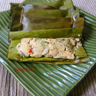 Resep membuat pepes teri basah