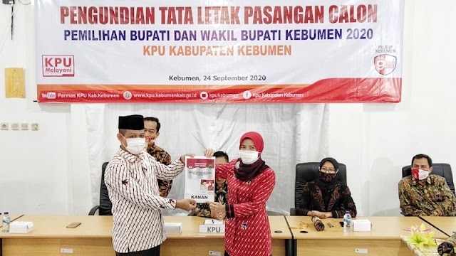 Paslon Arif-Rista Dapat Posisi Kanan di Kartu Suara