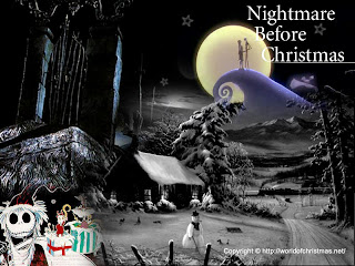 nightmare before christmas wallpaper