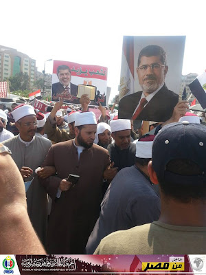 Gambar Kebangkitan Penyokong Dr Morsi 