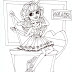 Elegant Monster High Cupid Coloring Pages