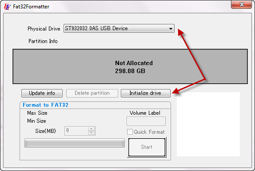 Fat32Formater Cara Memformat External Hard Drive ke FAT32 di Windows 