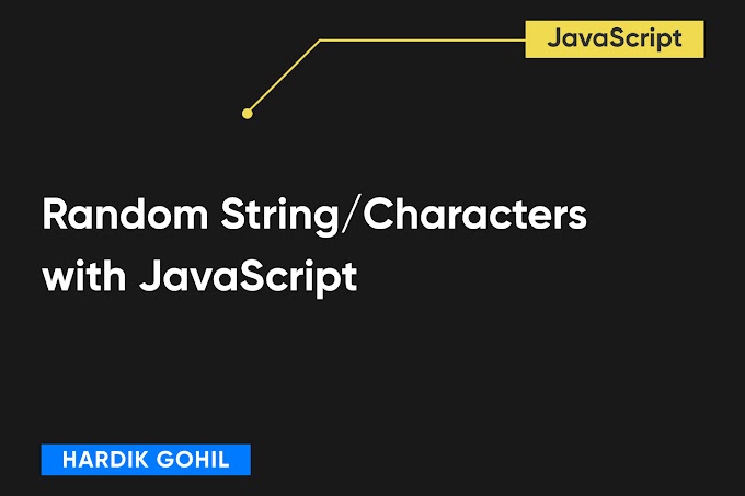 JavaScript Program to Generate Random String/Characters.