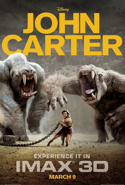 John Carter movie poster