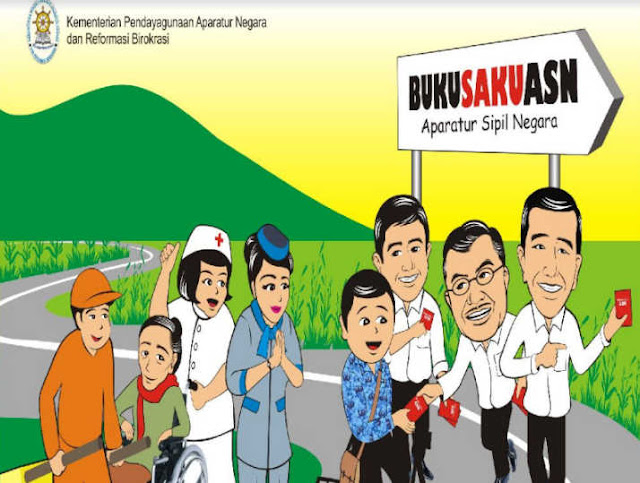 Download Buku Saku Aparatur Sipil Negara (ASN) Format Pdf