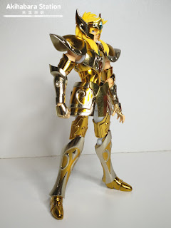 Review del Saint Cloth Myth EX Aquarius Hyoga Gold Cloth de Saint Seiya - Tamashii Nations