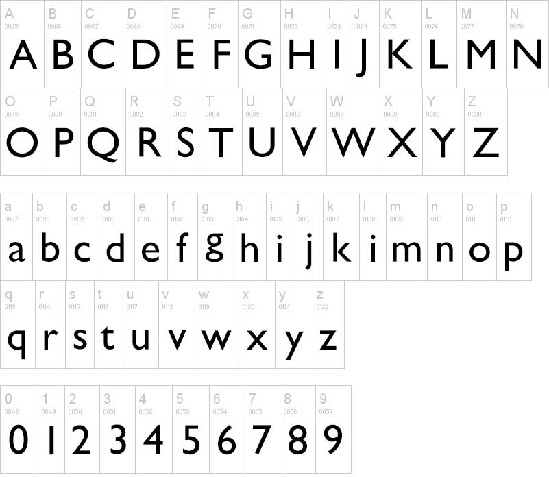 tipografia tommy hilfiger abecedario alfabeto