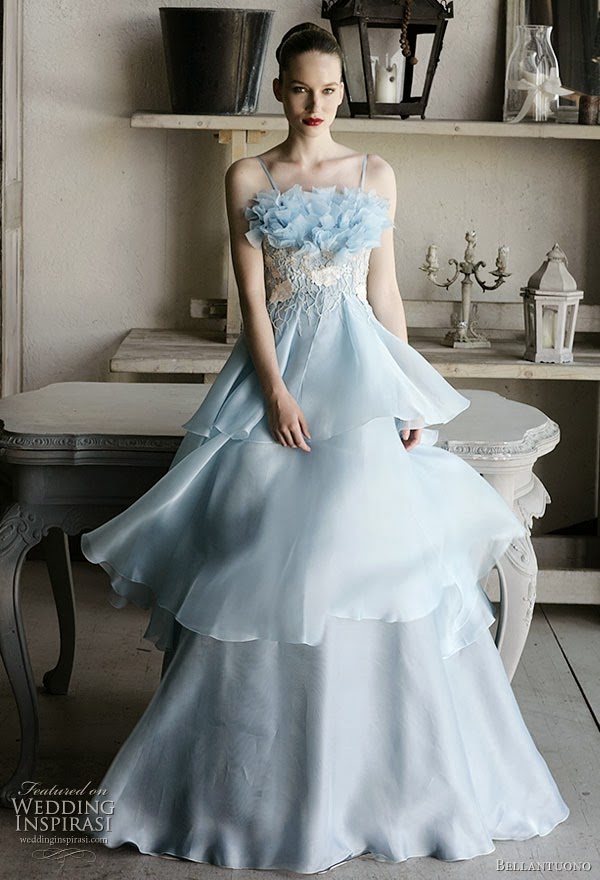 Dayeong Restofus Light  blue  wedding  dress 