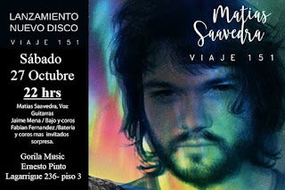 Lanzamiento Viaje 151 Matías Saavedra, Chinoy Sol Bustamante Laferte