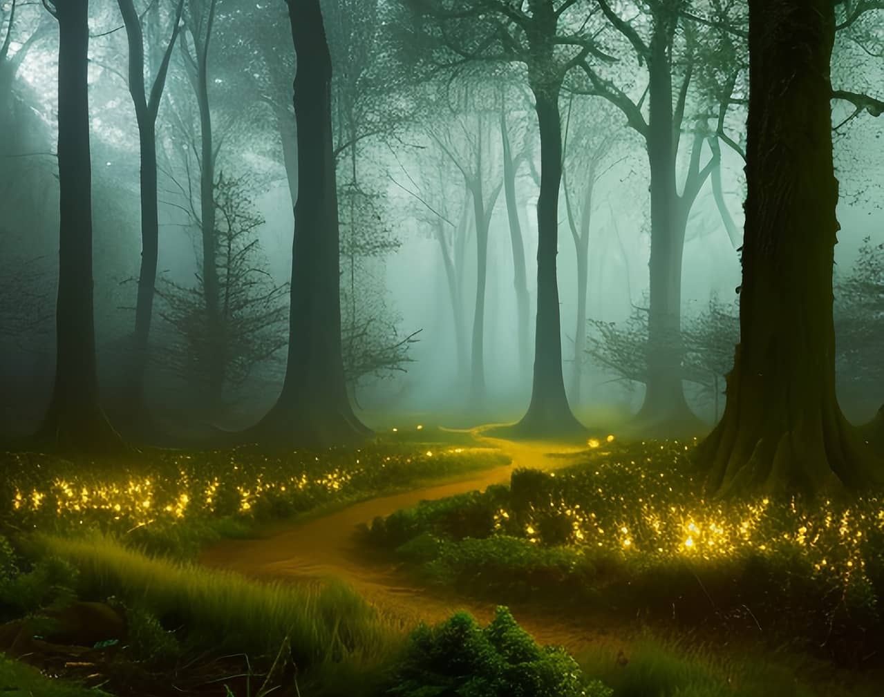 India's Mysterious Glowing Forest In The Western Ghats, Forest That Glow In The Dark