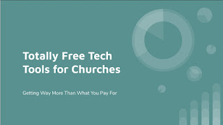 Free technology tools for churches, schools, businesses in Jax