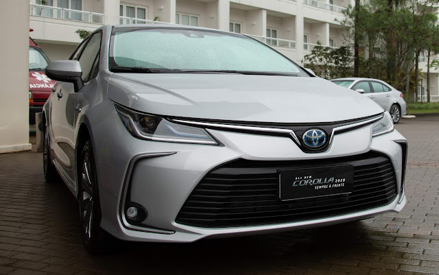 novo Corolla 2020 híbrido