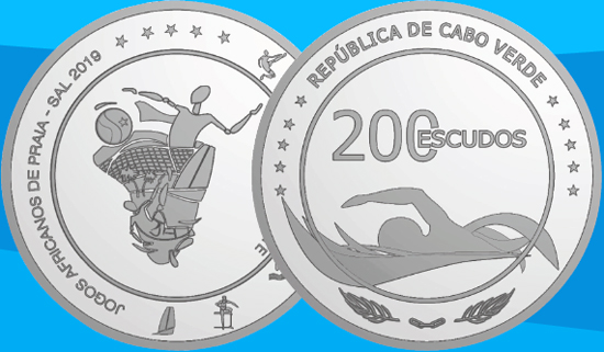 Cape Verde 200 escudos 2019 1st African Beach Games