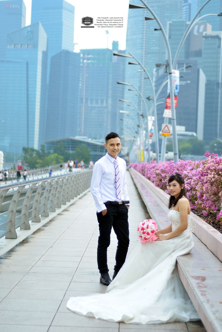 ALEX FOTOGRAFI Prewedding At Singapore Riyanti Didix