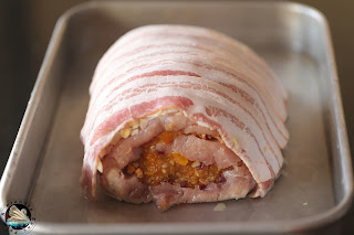 Rôti de porc farci aux abricots et fruits secs (pas à pas en photos)