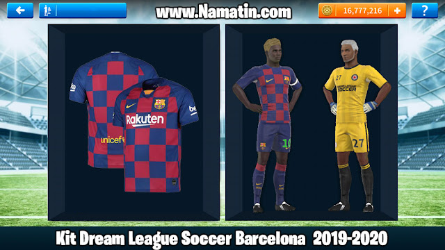 Logo Kit Dream League Soccer Barcelona Terbaru 2019 2020 
