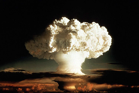 Inside a mushroom cloud: cooler air is drawn into the rising toroidal 