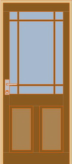 rumahku 1 gambar model pintu minimalis kaca 