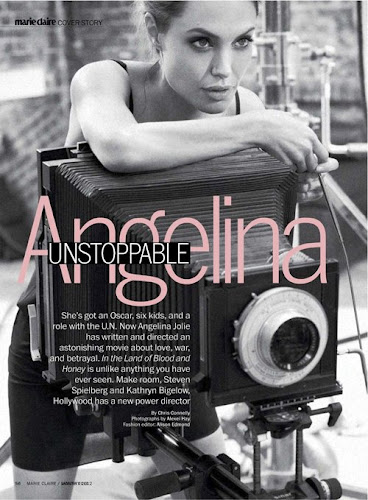 Angelina Jolie Revista Marie Claire Enero 2012