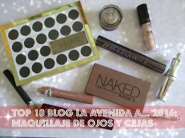 Top 10 Blog La Avenida A... 2016: Maquillaje de ojos y cejas