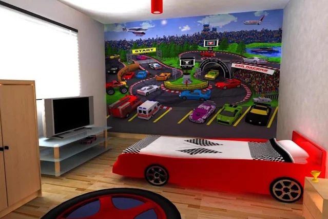 Kids bedroom Design car