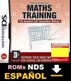Roms de Nintendo DS Professor Kageyamas Maths Training (Español) ESPAÑOL descarga directa