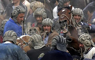 Olahraga Extrim : Buzkashi...!!!