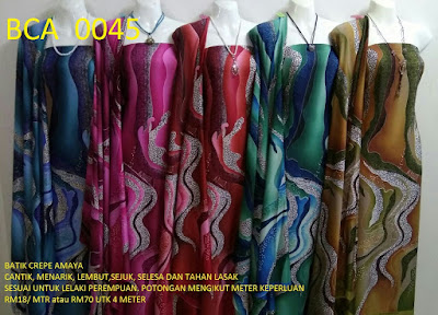 BCA 0045: BATIK CREPE AMAYA, OPEN METER, RM18/MTR