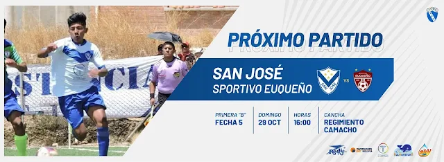 Fixture San Jose vs Euqueño