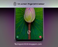 Samsung Galaxy A50- On-screen Fingerprint Sensor