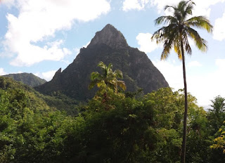 pitons santa lucia