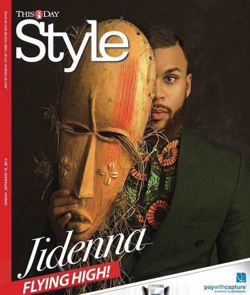 Image result for Jidenna stylish on the cover of ThisDay Style Magazine