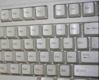 KEYBOARD FULL OF ESCAPES