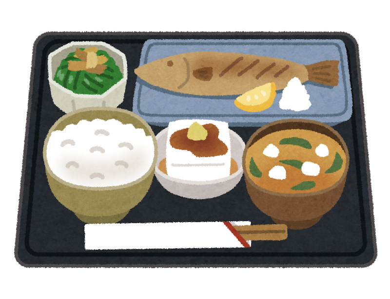 和風定食のイラスト かわいいフリー素材集 いらすとや