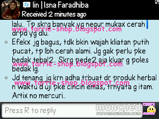 Testimoni NEW Cream A-Dha Classic BPOM