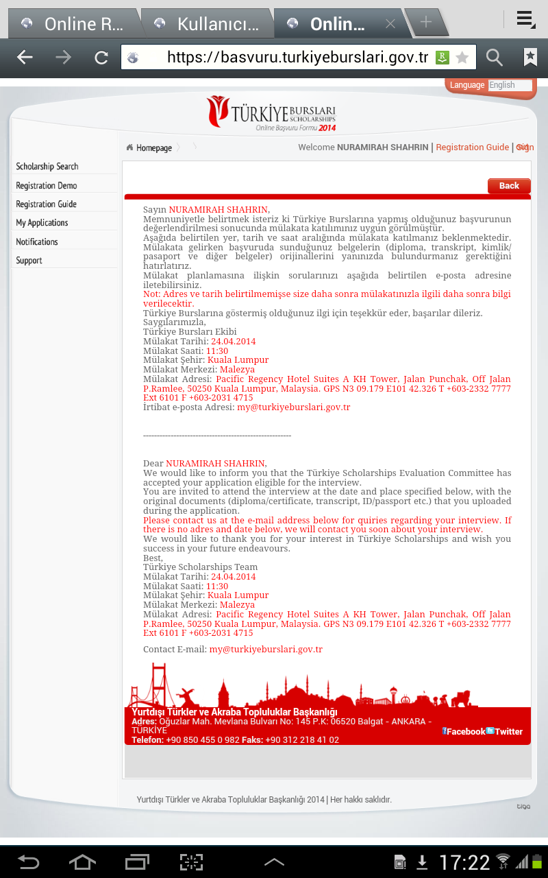 Dari Pena Siswi: Turkiye Burslari @ Biasiswa Turki (part 1)