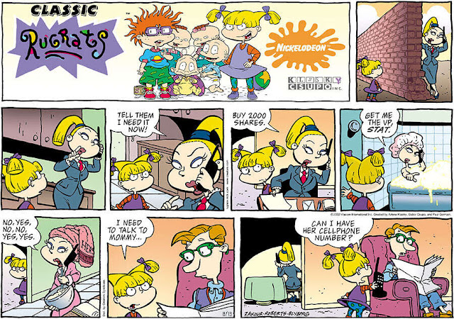 Classic Rugrats Comic Strip for August 13, 2023 | Nickelodeon