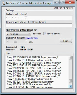 Fast Visit v1.1 Auto Visitor Free With IP Setting