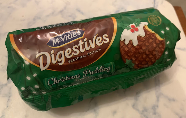 McVities Christmas Pudding Digestive Biscuits