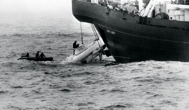 El rescate de 1973 fue el más profundo de la historia. El submarino del Titanic puede estar mucho más abajo.