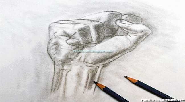 Pencil Drawings Hands